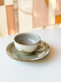 Kajiya Kiln - Soup &  Cafe au lait Cup, White