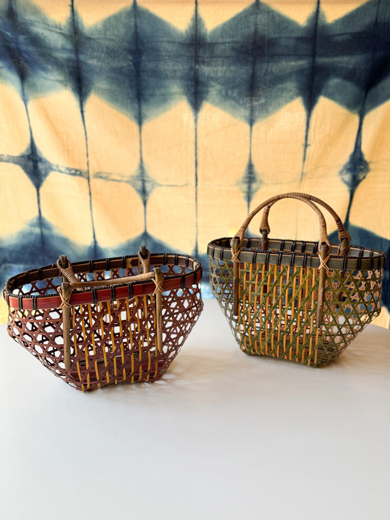 Yasuo Fukusaki - Bamboo basket, Green