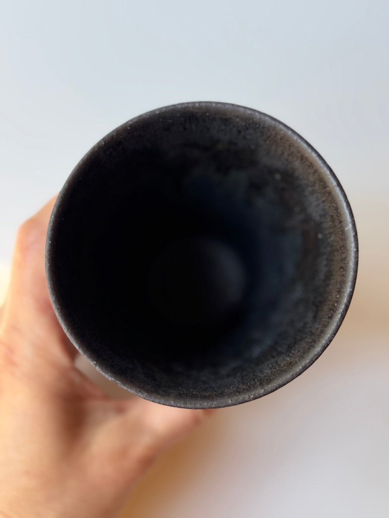 Issaki kiln -  Black Tumbler