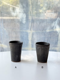 Issaki kiln -  Black Tumbler