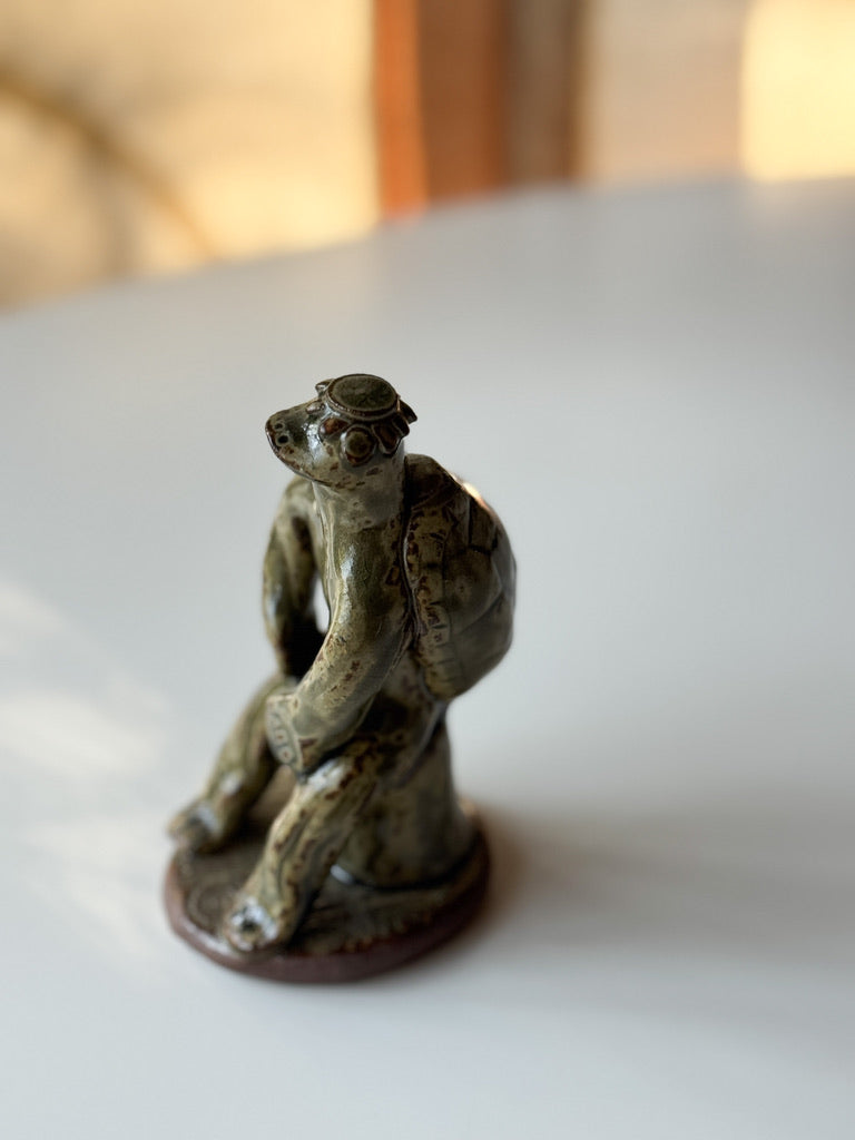 Nakadera kiln - "Kappa" Ceramic Figurine