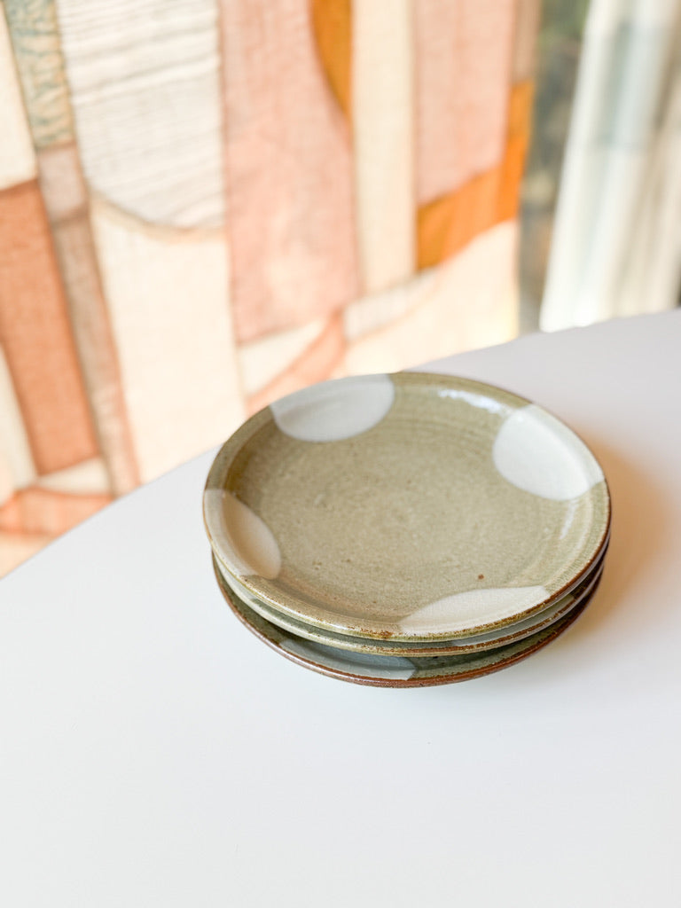 Kajiya Kiln - Plate, Makugake White