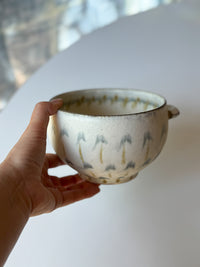 Issaki kiln -  "Hanabi" Bowl with ears