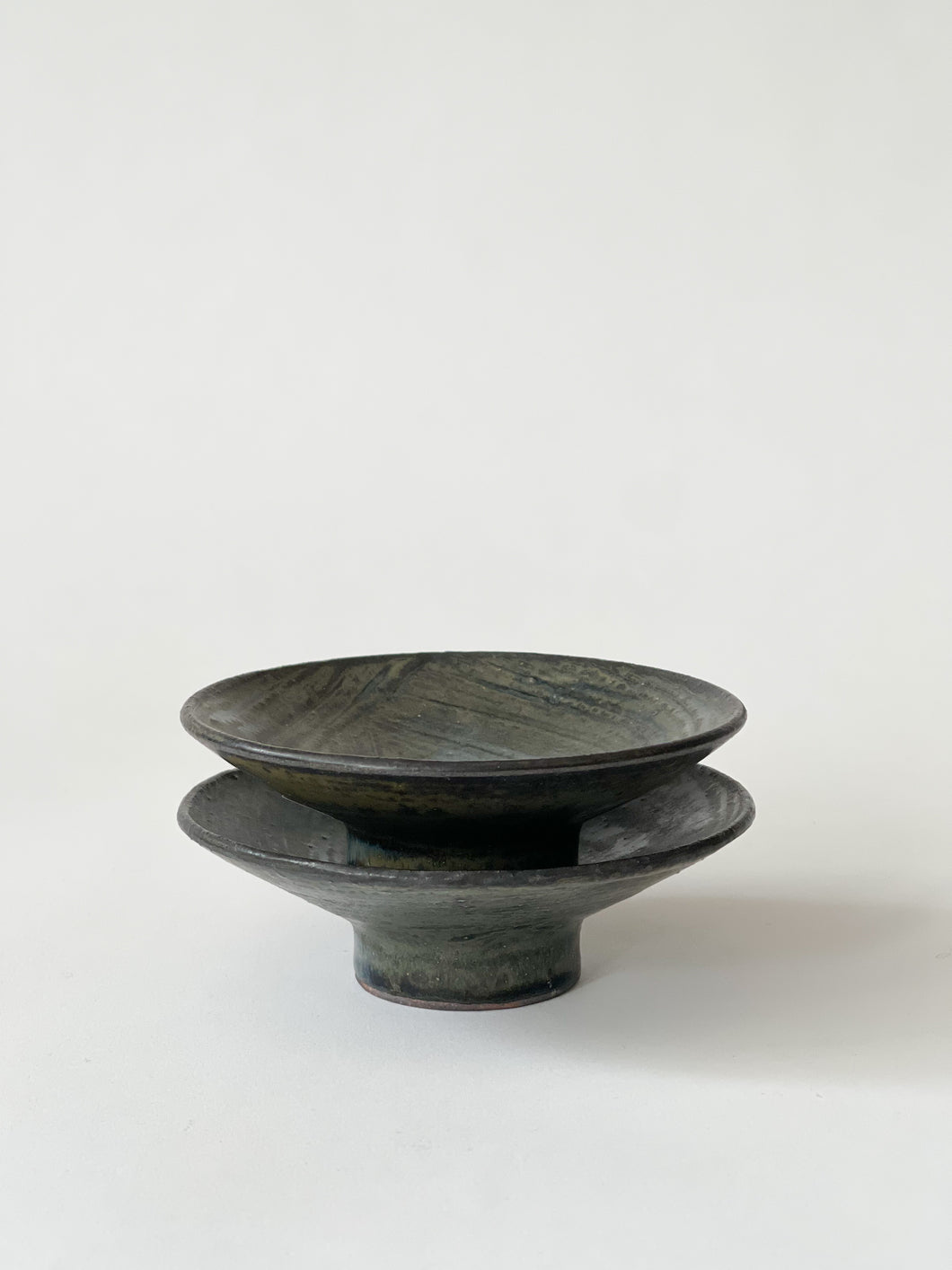 Issaki kiln -  High footed mini plate, 
