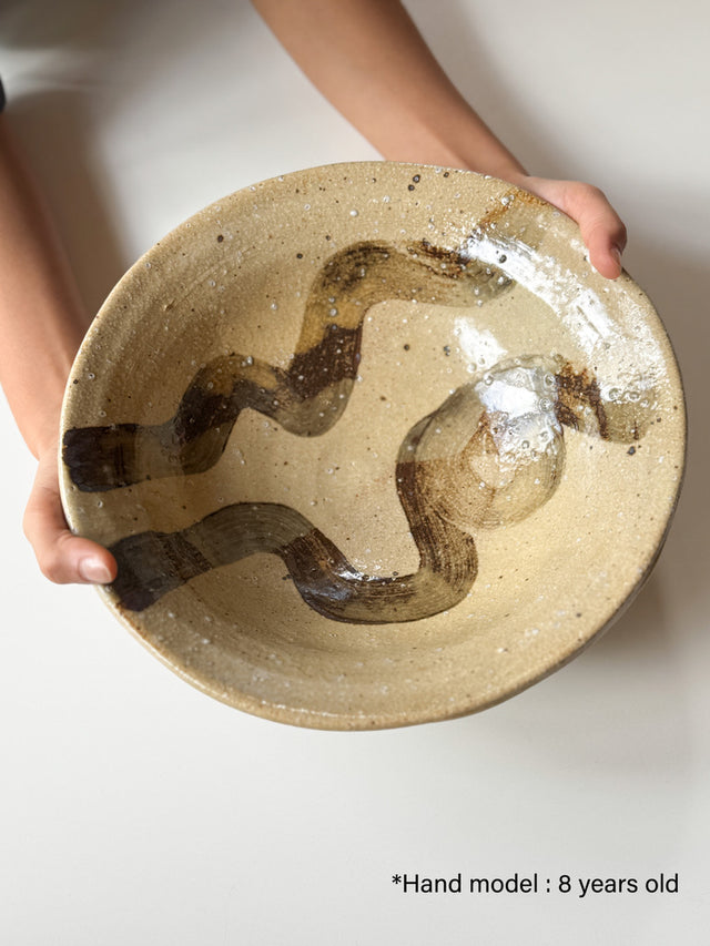 Mugihiko Kitagawa - Vegetable Dyed Bowl, Tan