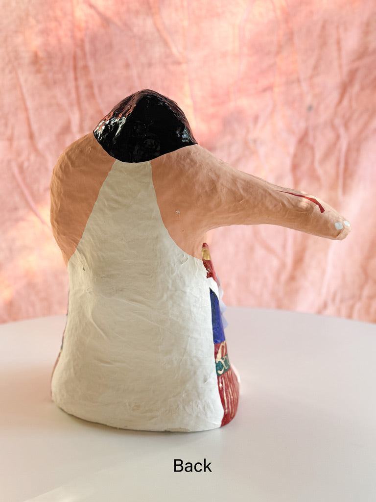 Paper Mache Doll - Rikishi Sumo Wrestler!