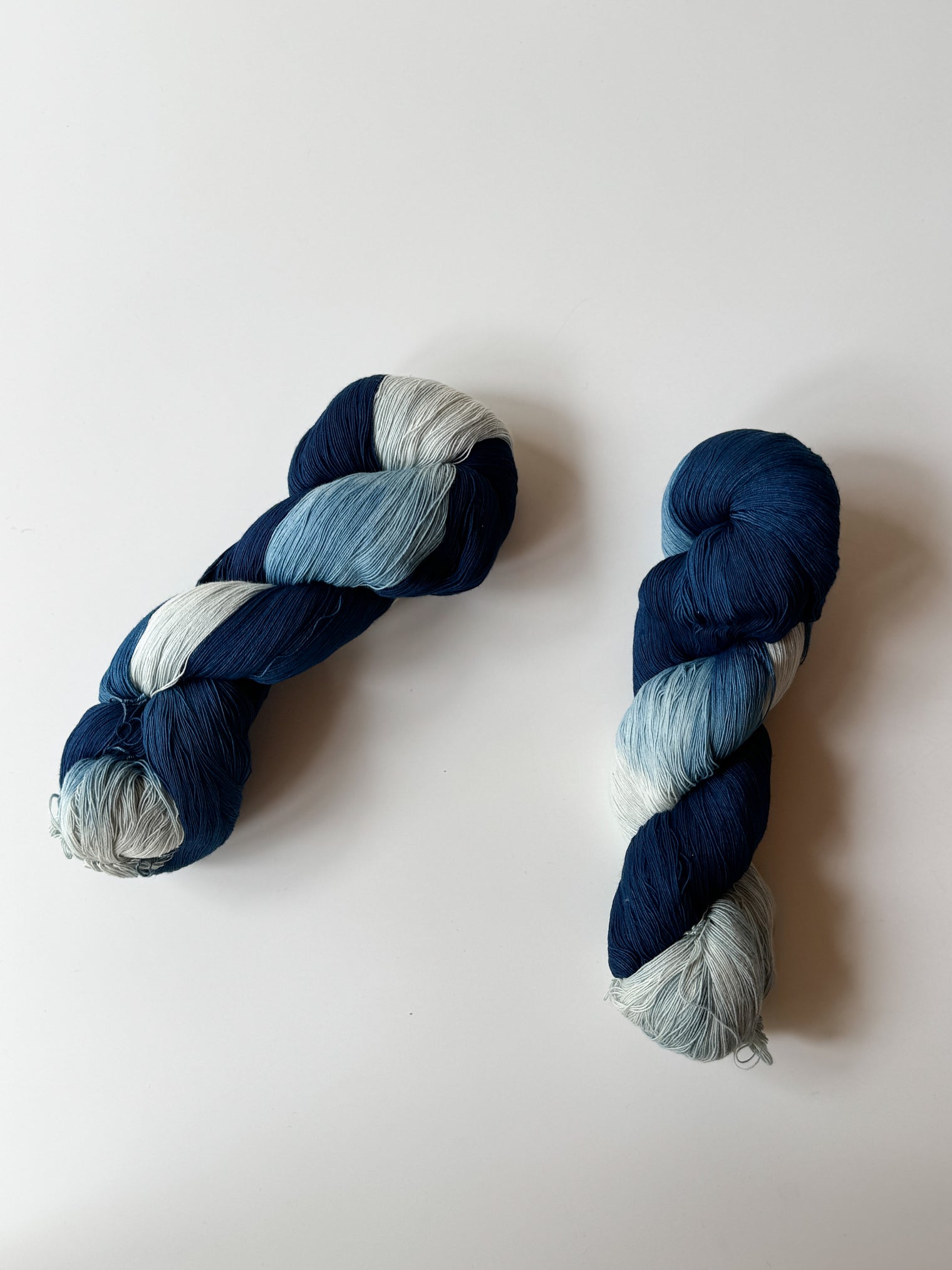 Ikeda Kasuri Kobo - Indigo Dyed Cotton Thread, 100g