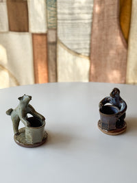 Nakadera kiln - Monkey holding a cup!