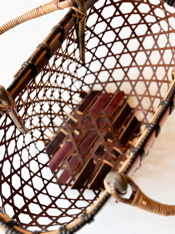 Yasuo Fukusaki - Bamboo basket, Red