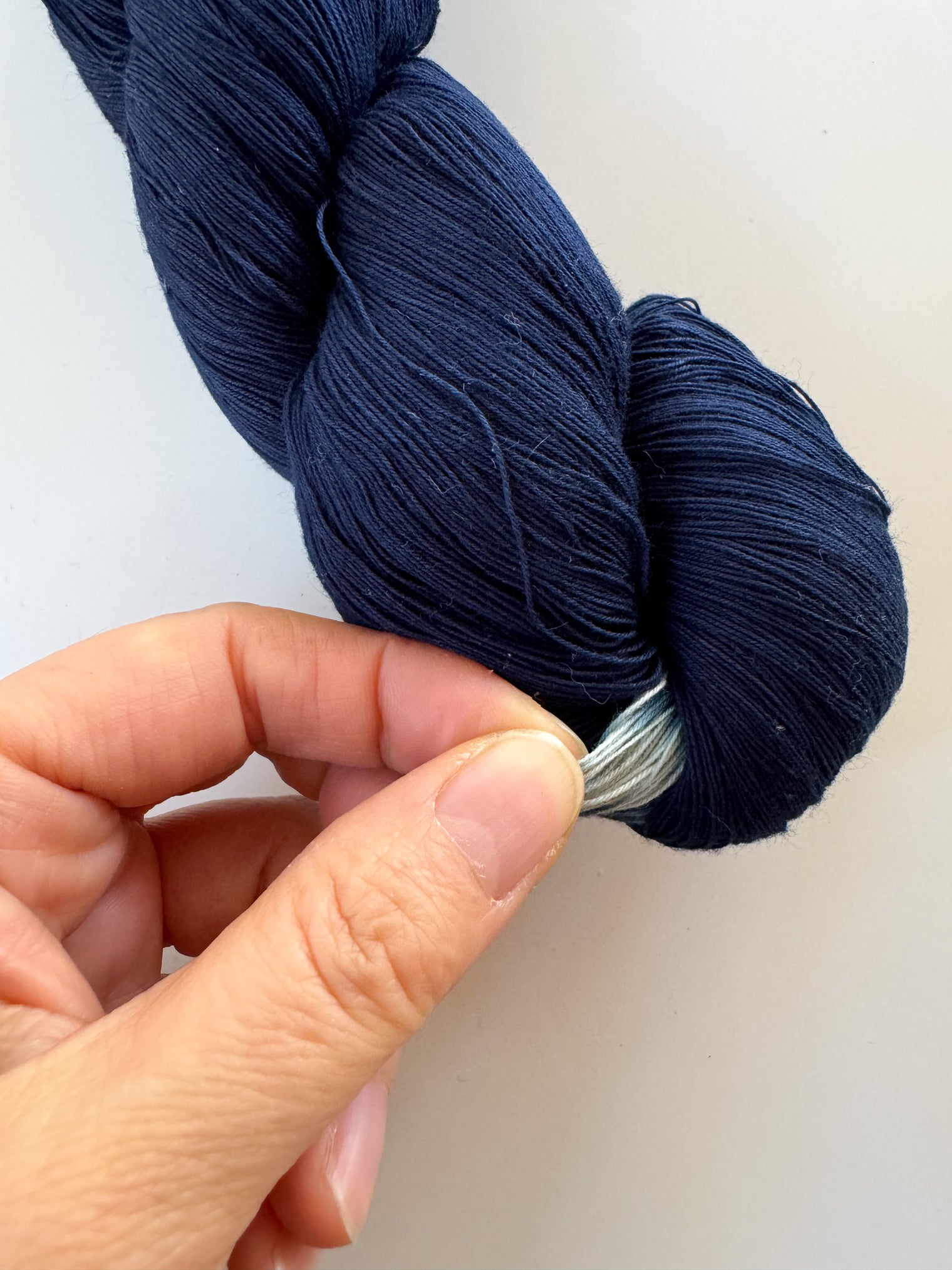 Ikeda Kasuri Kobo - Indigo Dyed Cotton Thread, 100g