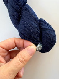 Ikeda Kasuri Kobo - Indigo Dyed Cotton Thread, 100g