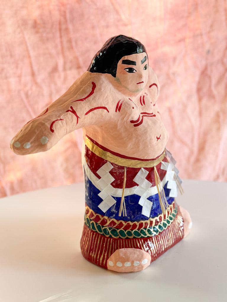 Paper Mache Doll - Rikishi Sumo Wrestler!