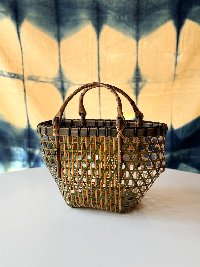 Yasuo Fukusaki - Bamboo basket, Green