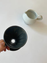Load image into Gallery viewer, Yamanokuchi Kiln -  &quot;Moonlight&quot; Coffee dripper set, wide
