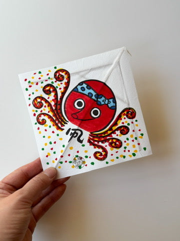 Magoji Kite - Tiny kite greeting card
