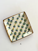 Chihiro Kiln, square plate, Yoka Good Things