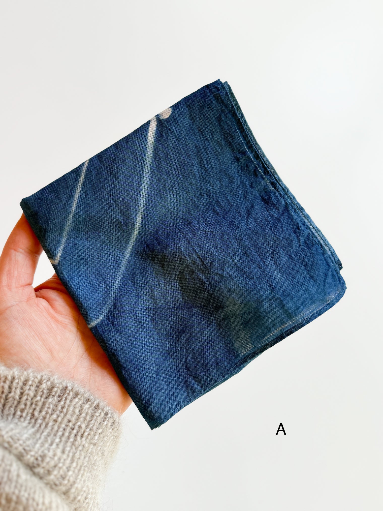 Ikeda Kasuri Kobo - Indigo Dyed Cotton Bandana