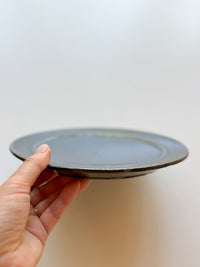 Kajiya Kiln - 8" Plate, Indigo Blue x Deep Green