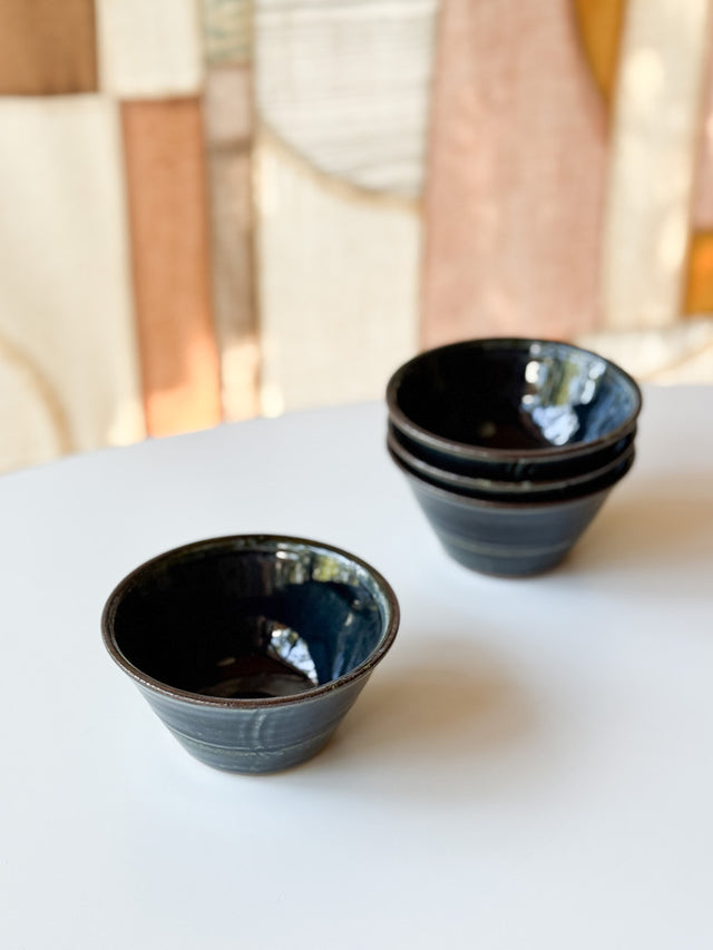 Kajiya Kiln - Small bowl, Indigo