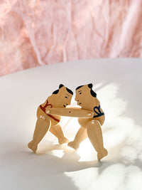 Tetsuji Kuwahara - Ita-zumo (Board Sumo) toy