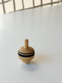 Wooden Top Toy - Tiger