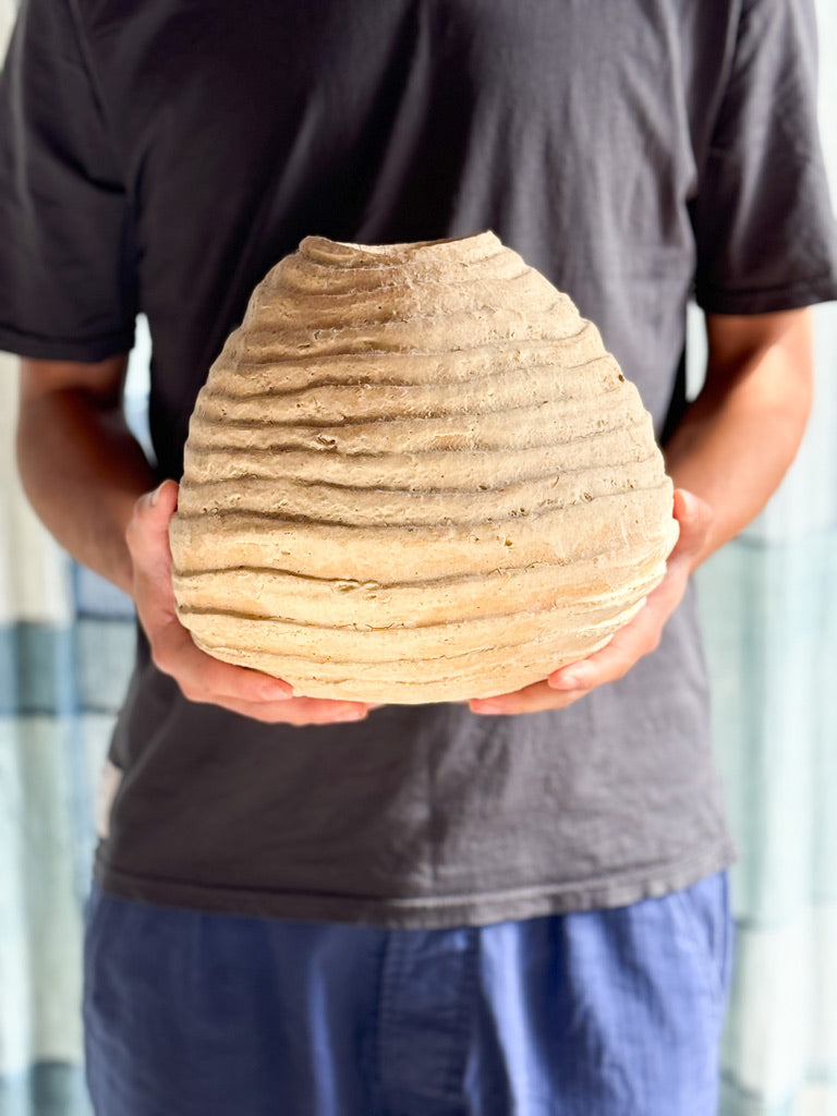 Yamanokuchi Kiln - Coiled Yakishime Vase