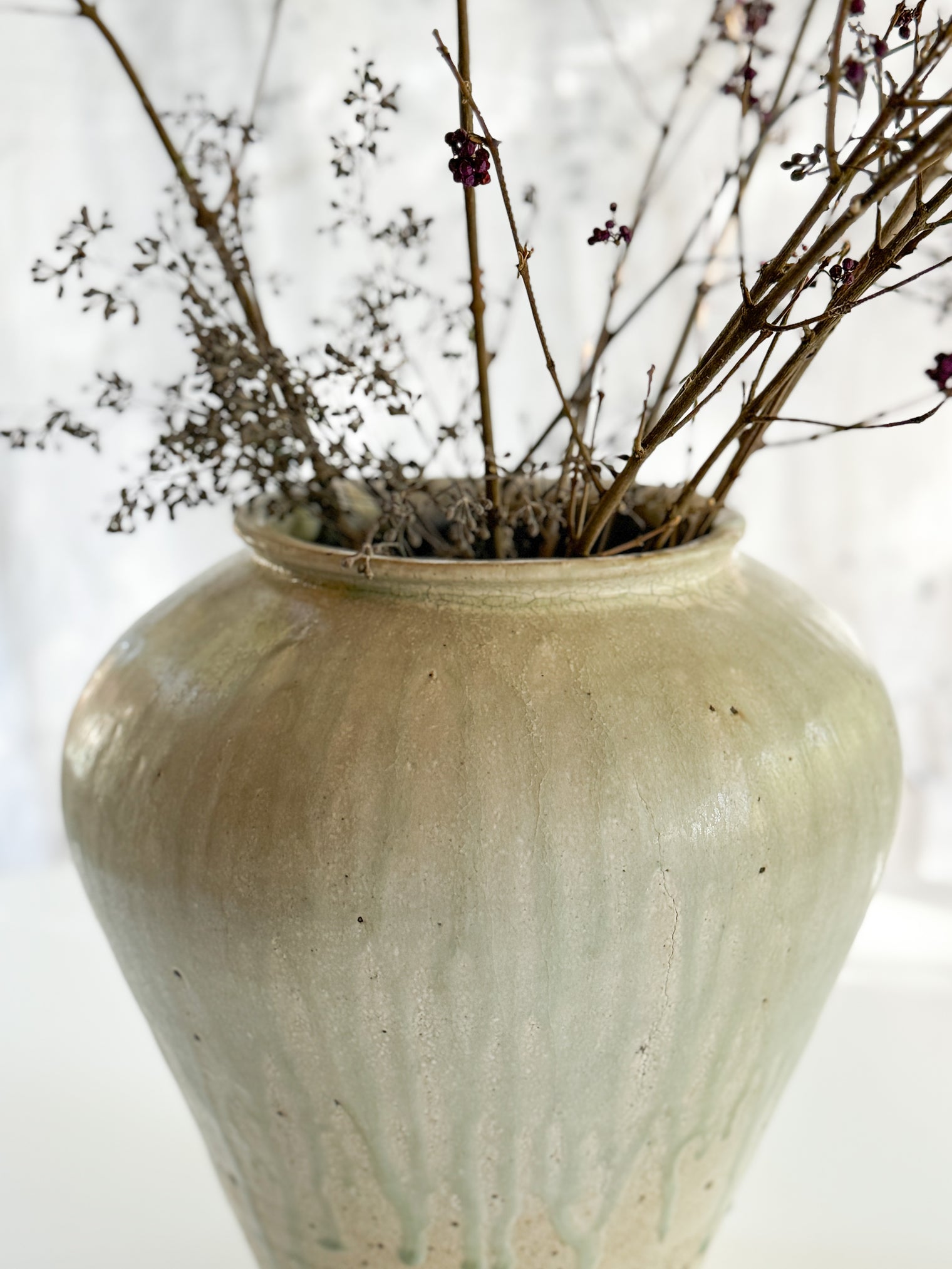 Moriyama Kiln -  Big Vase, Tall