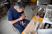 Shimoura Bentenkai - Clay doll, "Fuku Fuku Blowfish"