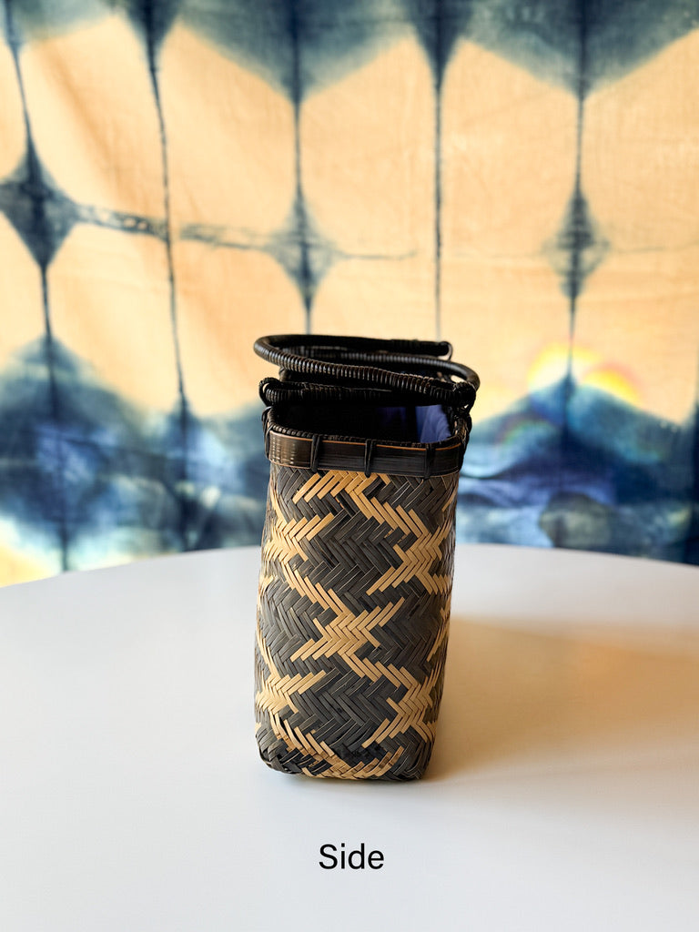 Yasuo Fukusaki - Bamboo basket, patterned