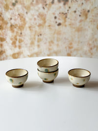 Fumoto Kiln -  Small Yunomi Cup, Polka Dot
