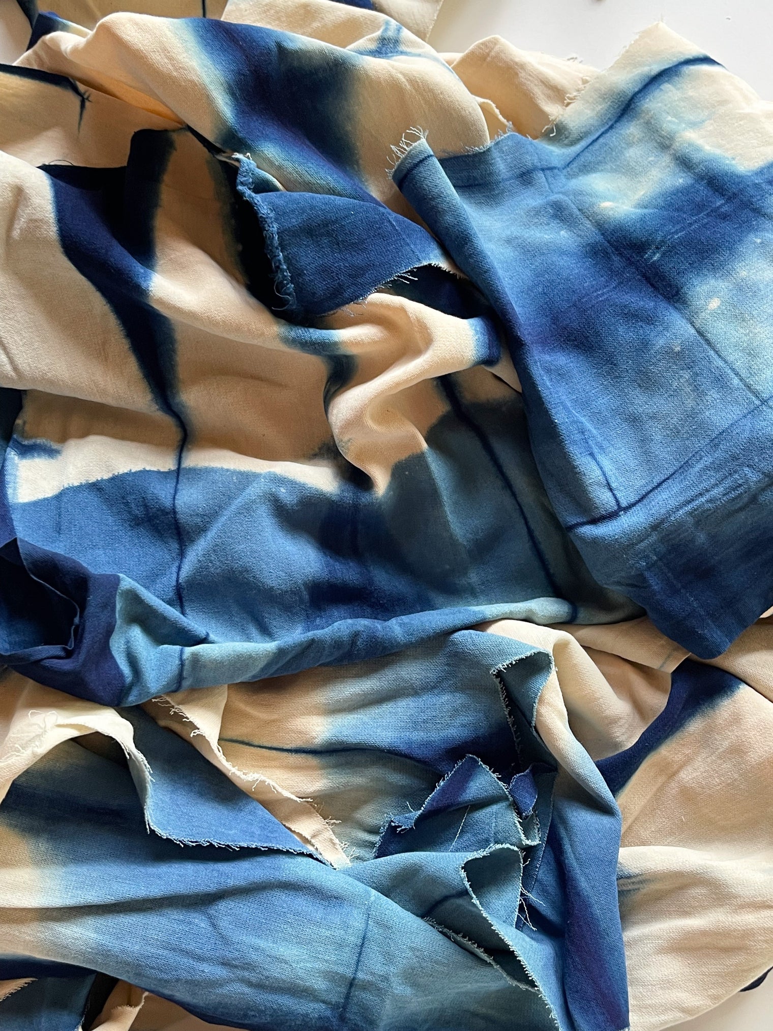 Takarajima Senkou -  Scrap indigo fabric