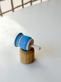 Wooden Top Toy - Koi fish