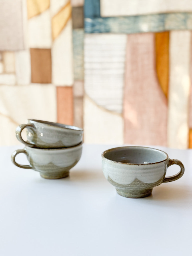 Kajiya Kiln - Soup &  Cafe au lait Cup, White
