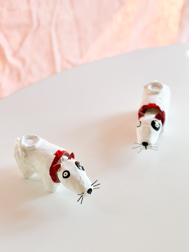 Paper Mache Doll - Dog