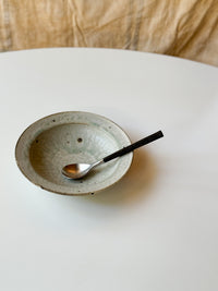 Moriyama Kiln - "Asabachi" shallow bowl, Medium