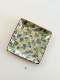 Chihiro Kiln, square plate, Yoka Good Things