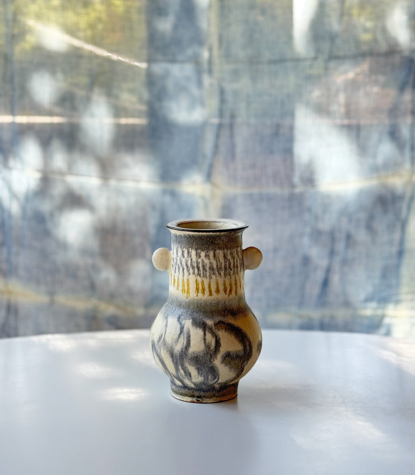 Issaki kiln -  Vase with ears