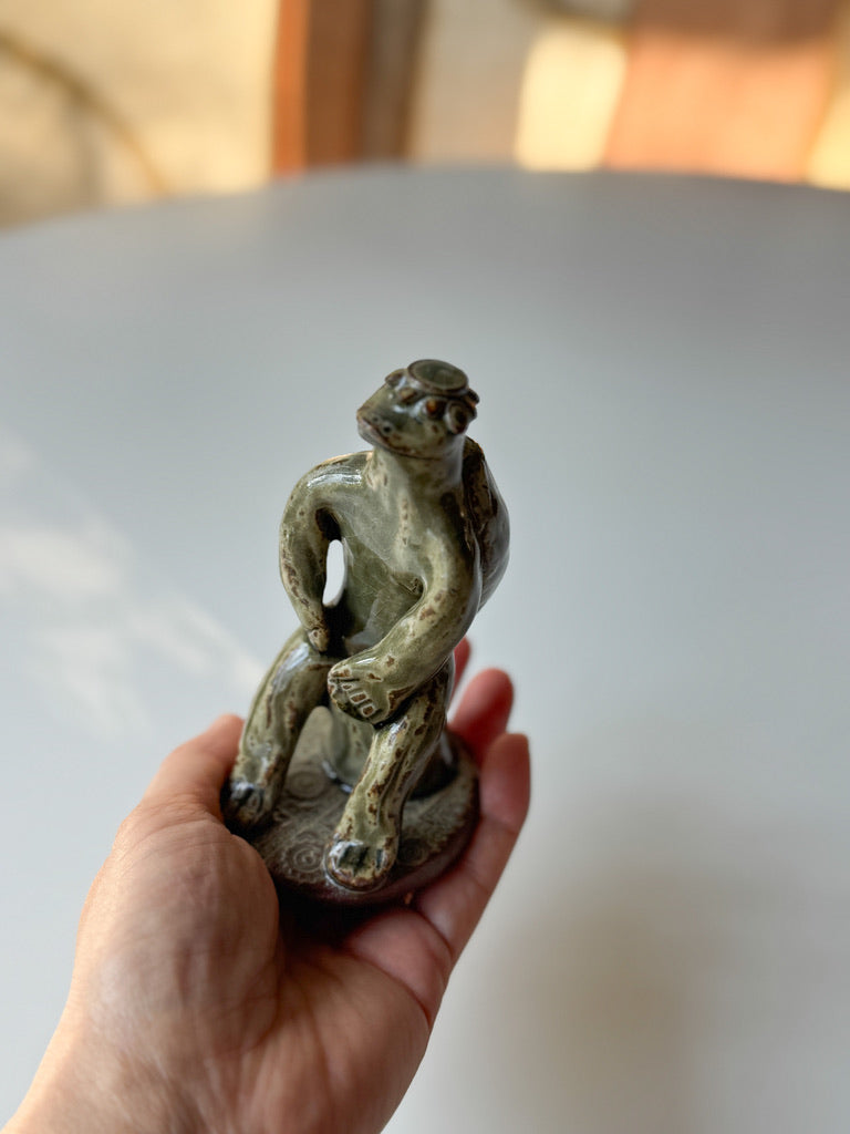 Nakadera kiln - "Kappa" Ceramic Figurine