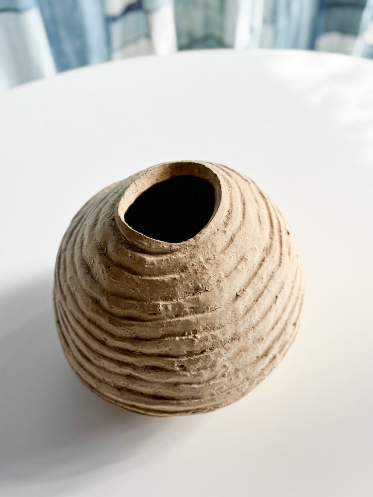 Yamanokuchi Kiln - Coiled Yakishime Vase
