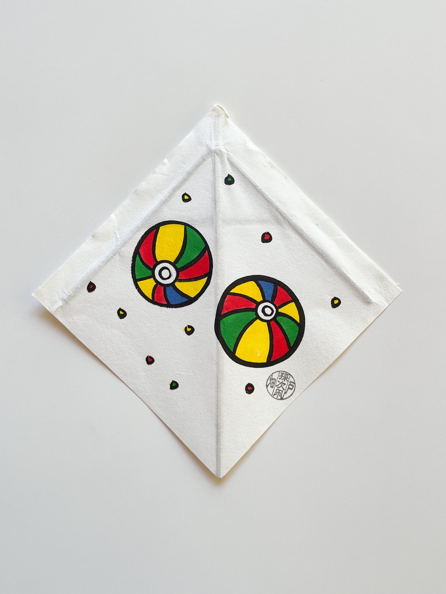 Magoji Kite - Tiny kite greeting card