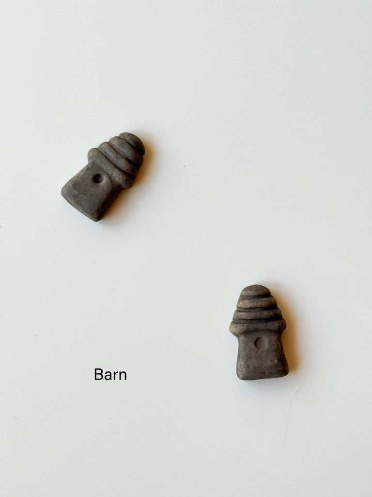 Clay doll - "Menko" Clay Chopsticks Rest