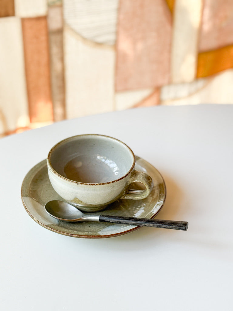 Kajiya Kiln - Soup &  Cafe au lait Cup, White