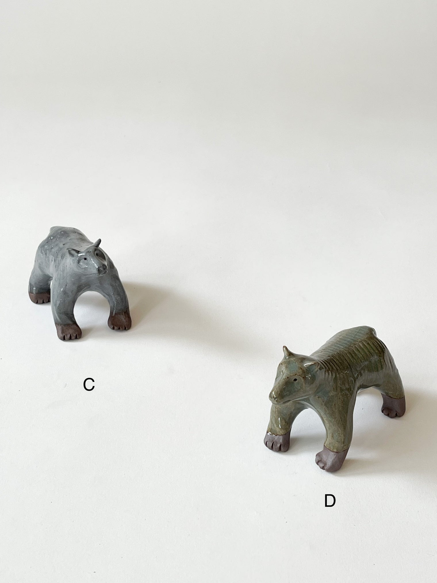 Nakadera kiln - Bear ornament