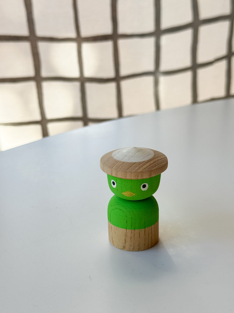 Wooden Top Toy - Kappa