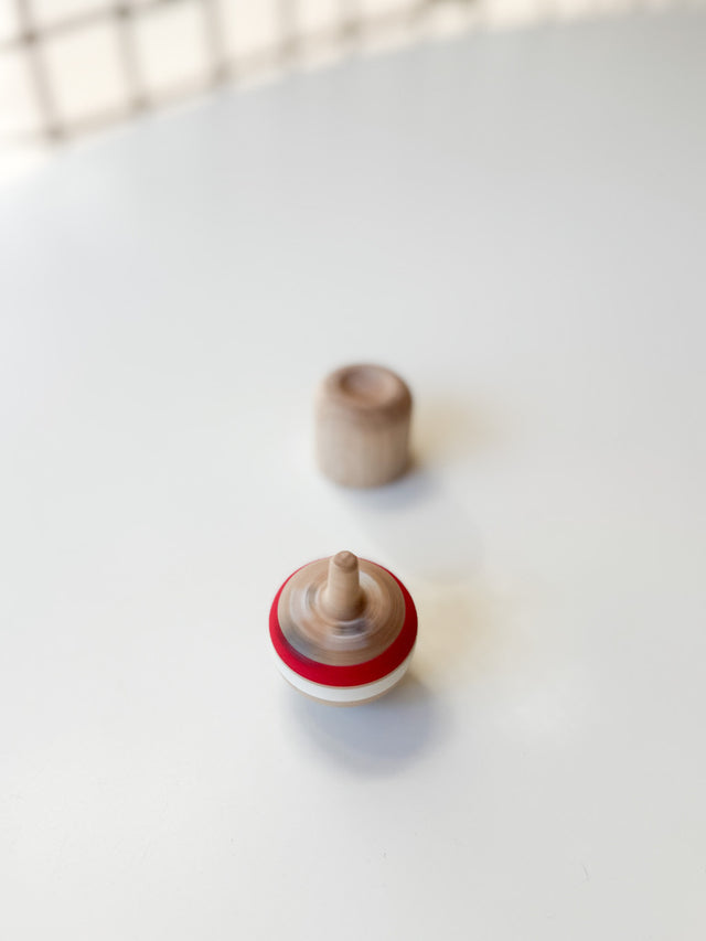 Wooden Top Toy - Tengu