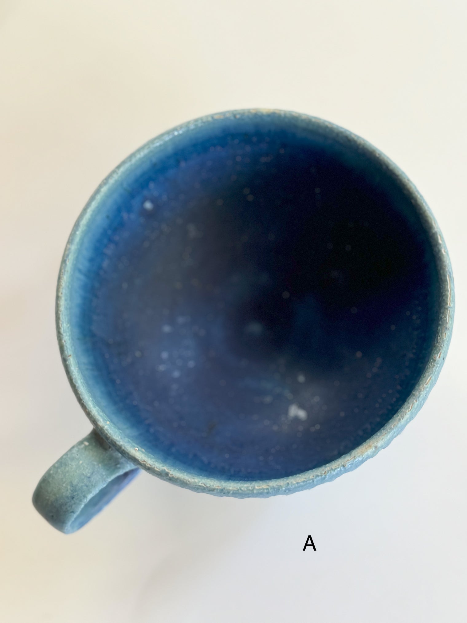 Ayoo Pottery by Naoki Kanazawa - Soup cup, "Blue scenery"