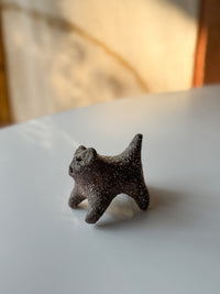 Nakadera kiln - Small Creature Figurine, Cat