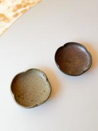 Moriyama Kiln - "Hana" flower mini plate
