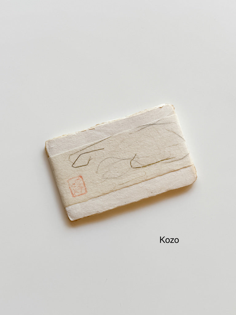Washi Paper - Small Message Card Set of 10