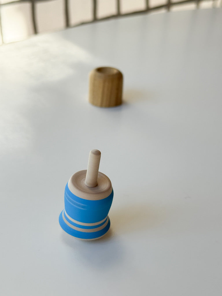 Wooden Top Toy - Koi fish